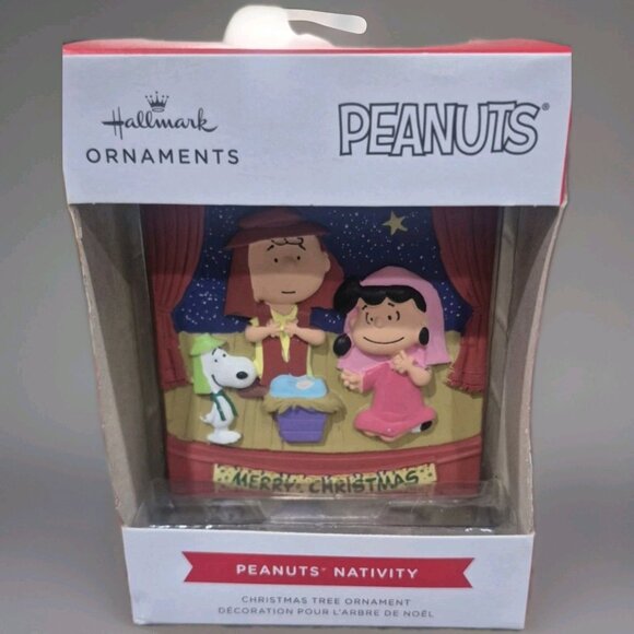 New Hallmark Peanuts Charlie Brown Christmas  Pageant Christmas Tree Ornament - Picture 2 of 6